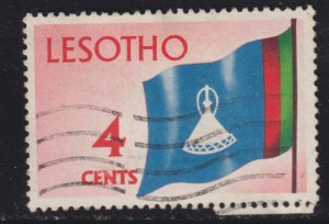 Lesotho 97 National Flag 1971