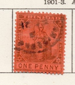 Trinidad 1901-03 Early Issue Fine Used 1d. 269506