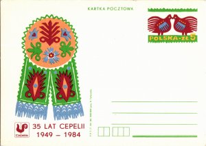 Poland, Worldwide Government Postal Card, Birds