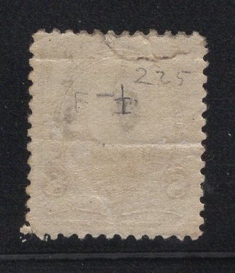 US Stamp Scott #225 Mint Previously Hinged (REPAIRED) SCV $45