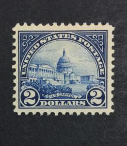 US #572 MINT OG NH $100 LOT #8513