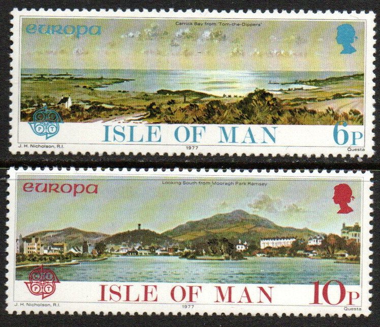 Isle of Man Sc #99-100 MNH