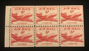 C39a MNH Airmail Booklet Pane