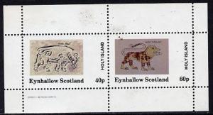 Eynhallow 1982 Medieval Art (Celtic Bull & Celtic Mon...