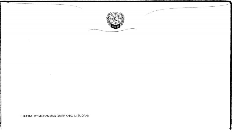 UN UNITED NATIONS FIRST DAY OF ISSUE COVER WFUNA SPECIAL CACHET #24