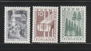 Finland 360-362 Sets MNH Various