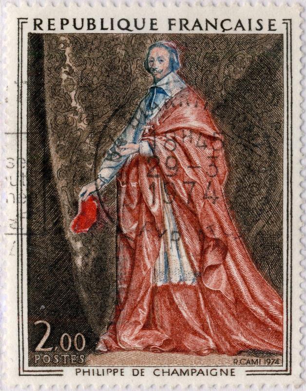 FRANCE - 1972 - Yv.1732/Mi.1867 2fr Ph. de Champaigne, Richelieu - Oblitéré TB