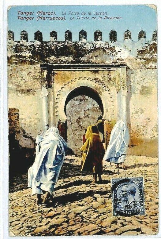 MOROCCO AGENCIES TANGIER Postcard Kasbah {samwells-covers} CW266