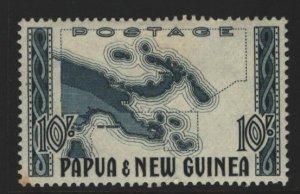 Papua New Guinea Sc#135 MH - tone spot lower left corner