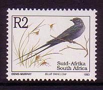 South Africa Birds Blue Swallow issue 1997 SG#818c