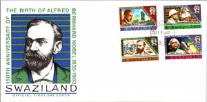 Swaziland, Medical, Space, United Nations Related, Worldwide First Day Cover