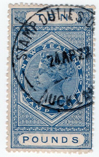 (I.B) New Zealand Revenue : Stamp Duty £10