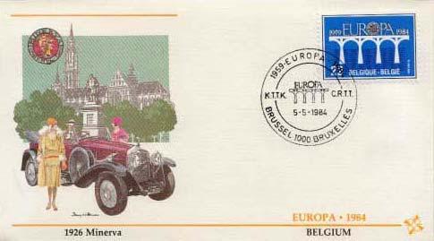 Belgium, First Day Cover, Europa