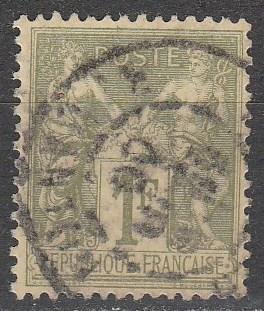 France #84 F-VF Used  CV $7.50  (S9136)