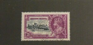 8905   Br Guiana   Used # 226   Silver Jubilee Issue            CV$ 20.00