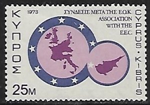 Cyprus # 405 - EEC Emblem - MNH.....{ZW7}