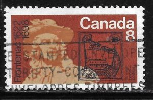 Canada 561: 8c Frontenac and Fort Saint-Louis, Quebec, used, VF