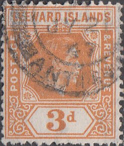 Leeward Isslands #109 Used