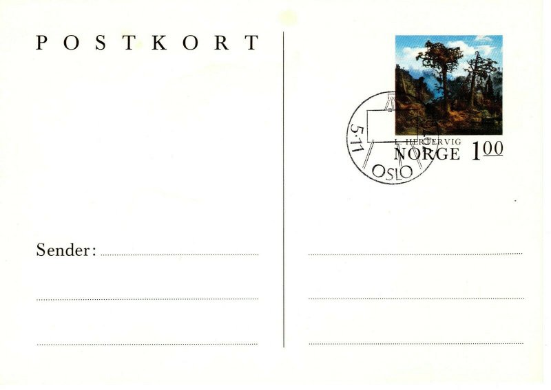 NORWAY POSTCARD   FDC8756