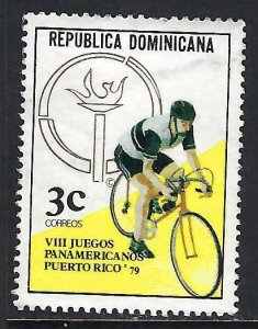 Dominican Republic 814 VFU CICLING T166-3