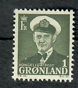 Greenland #28 MNH Single