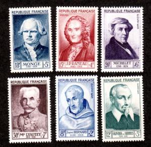 France # B276-B281 Mint!