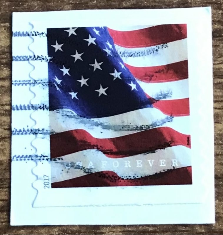 US Used #5158 Coil Single OP Flag SCV $.25