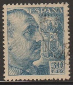 Spain Sc#695a Used