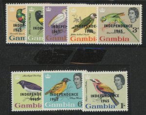 Gambia #193-200 Mint (NH) Single