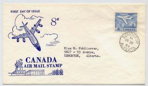 Canada First day cover #436, Jet