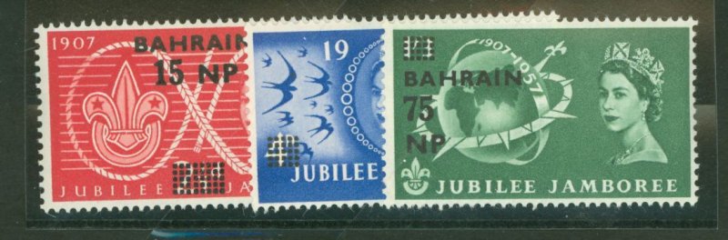 Bahrain #115-17  Single (Complete Set)