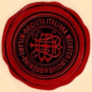 Vintage Germany Letter Seal Farbwerke vorm Meister Lucius und Brüning 1880-1952