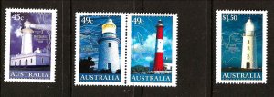 Australia Sc 2047-509 NH issue of 2002 -Lighthouses