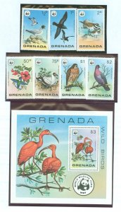 Grenada #849-856  Single (Complete Set) (Wildlife)