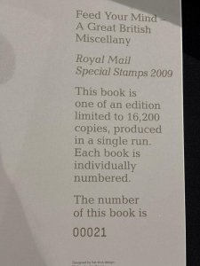 2009 Leather Limited Edition Year Book No.26 with U/M Stamps & Special Slip Case