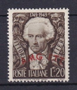 1949 - ITALY - TRIESTE Zone A - Sc#46 - MNH**