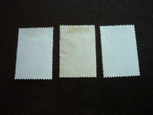 Stamps - Federated Malay States - Scott# 91-93 - Used Set of 3 Stamps