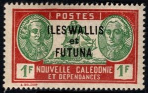 1930-1938 Wallis & Futuna Islands Scott #- 116 1 Franc Local Motives Unused