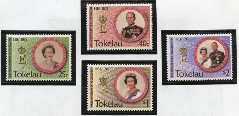 TOKELAU SCOTT#186/89  MINT NH  AS SHOWN