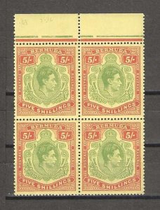 BERMUDA 1938/53 SG 118e CW 13c MNH