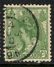 Netherlands; 1898: Sc. # 74: O/Used Single Stamp