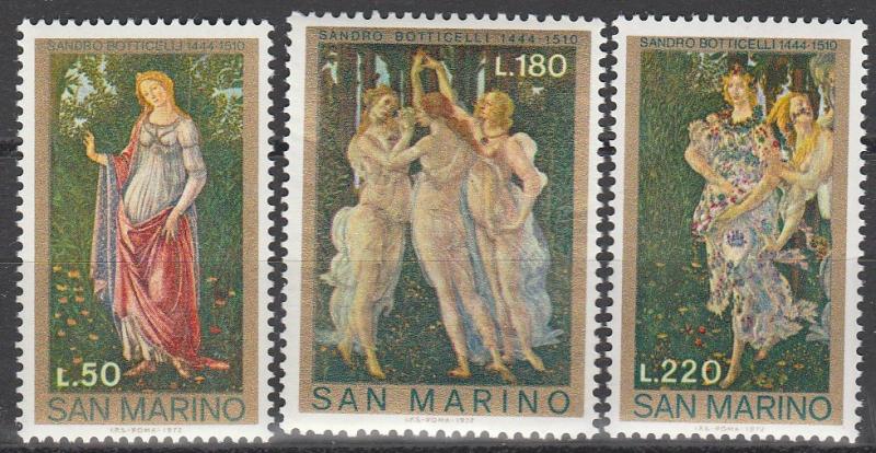 San Marino #768-70  MNH (S2053)