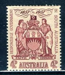 Australia 1957: Sc. # 304; MNH Cpl. Set