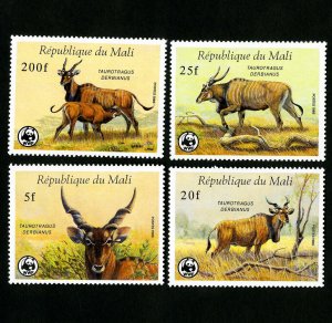 Mali Stamps # 542-6 VF OG LH Scott Value $28.90