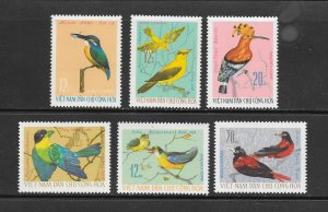 BIRDS - VIETNAM #436-41  MNH