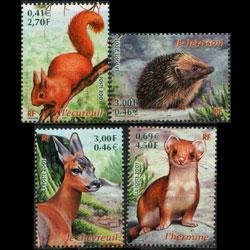 FRANCE 2001 - Scott# 2809-12 Wildlife Set of 4 NH