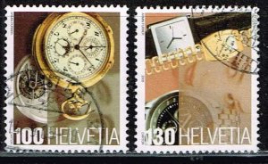 Switzerland 2005,Sc.#1215-6 used  Swiss watches