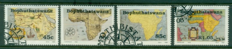 Bophuthatswana 1993 Maps of Africa FU