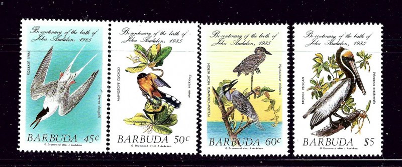 Barbuda 701-04 MNH 1985 Birds   #2