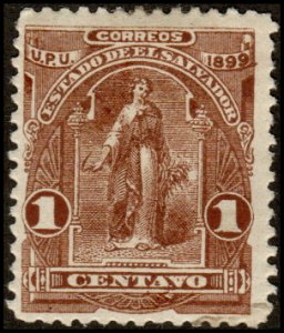 El Salvador 199 - Mint-H - 1c Ceres (1899)